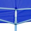 Blue Foldable Pop-up Party Tent 9.8'x19.7'