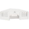 Professional Party Tent with Side Walls 13.1'x19.7' White 0.3 oz/ft¬≤