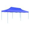 Blue Foldable Pop-up Party Tent 9.8'x19.7'