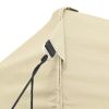 Foldable Tent Pop-Up 9.8'x19.7' Cream White