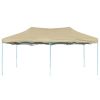 Foldable Tent Pop-Up 9.8'x19.7' Cream White