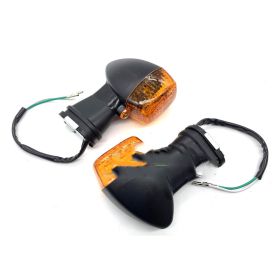 Cross-border E-commerce Motorcycle Turn Signal Light (Color: Yellow)