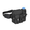 Tactical Waist Bag Denim Waistbag With Water Bottle Holder For Outdoor Traveling Camping Hunting Cycling